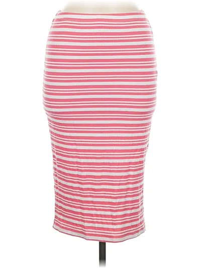 Pre-owned Noisy May Casual Skirt In Pink