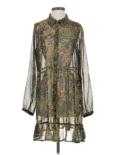 Pre-owned Noisy May Cocktail Dress In Green