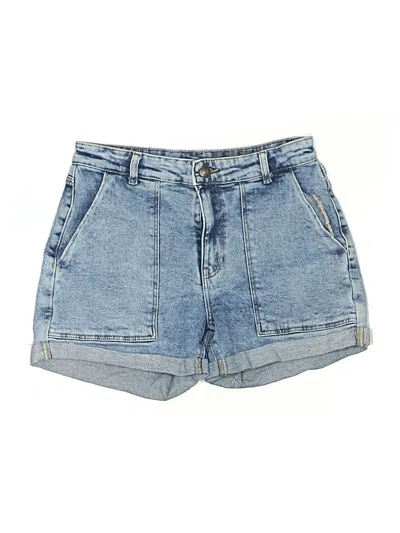 Pre-owned Noisy May Denim Shorts In Blue