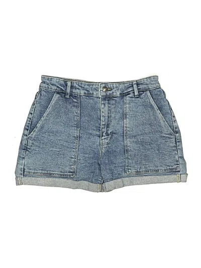 Pre-owned Noisy May Denim Shorts In Blue