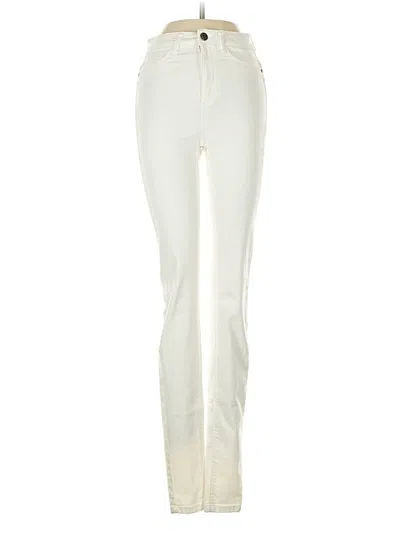 Pre-owned Noisy May Jeans In White