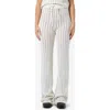 Noisy May Laika Flare Knit Pants In Birch