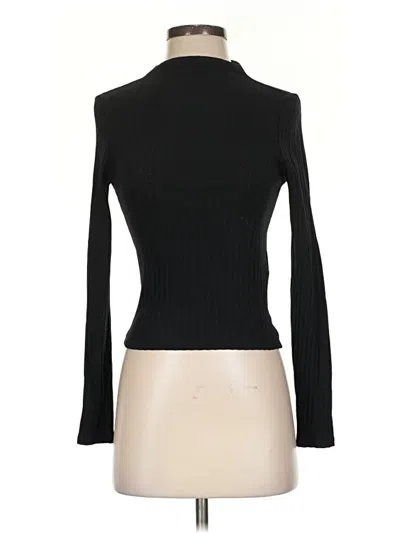Pre-owned Noisy May Long Sleeve Top Black Turtleneck Tops