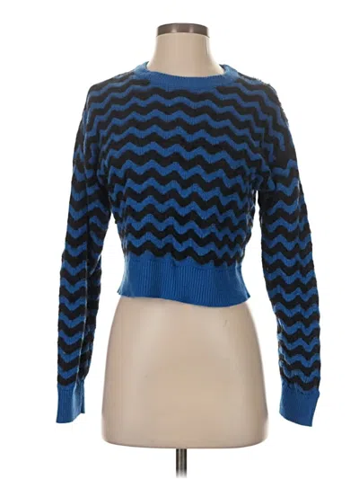Pre-owned Noisy May Pullover Sweater In Blue