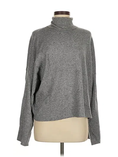 Pre-owned Noisy May Turtleneck Sweater In Gray