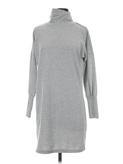 Pre-owned Noisy May Turtleneck Sweater In Gray