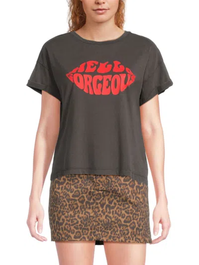 Noisy May Women's Graphic Cotton T-shirt