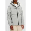 Noize Andreas Water Resistant Rain Coat In Gray