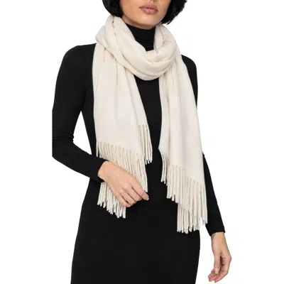 Noize Cami Reversible Scarf In Off White