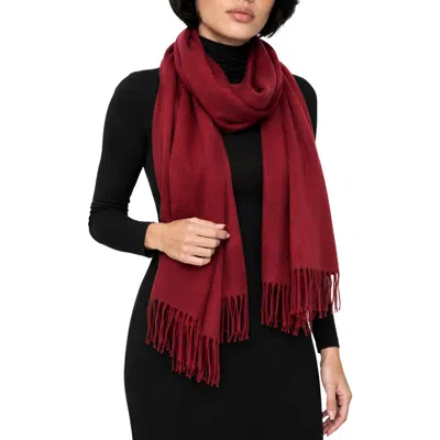 Noize Cami Reversible Scarf In Wine