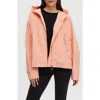 Noize Celina Windbreaker Jacket In Coral