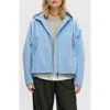 Noize Celina Windbreaker Jacket In Light Blue