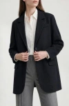 Noize Cena Structured Blazer In Black
