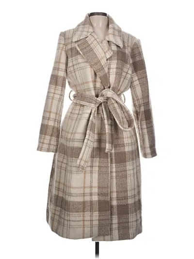 Pre-owned Noize Coat In Tan