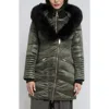 Noize Gigi-el Faux Fur Trim Hooded Parka In Multi