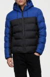 Noize Hector Quilted Puffer Jacket In Multi