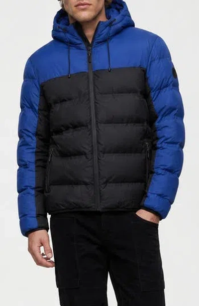 Noize Hector Quilted Puffer Jacket In Bellweathe