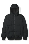 Noize Kids' Gunnar-b Short Puffer Jacket In Black