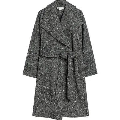 Noize Lena-t Long Coat In Black