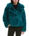 Noize Loretta Coat In Blue