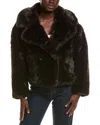 Noize Loretta Coat In Brown