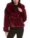 Noize Loretta Coat In Red