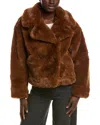 Noize Loretta Coat In Brown