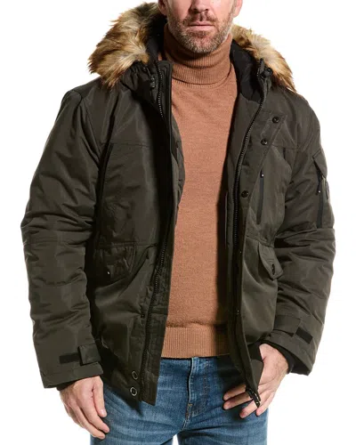 Noize Max Coat In Green