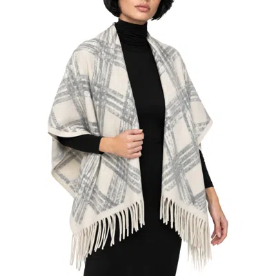 Noize Nath Plaid Wrap In Beige