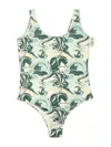 Noize One Piece Swimsuit In Gray