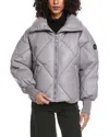 Noize Paris-x Short Coat In Gray