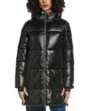Noize Puffer Parka In Black