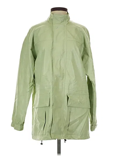 Pre-owned Noize Raincoat In Green