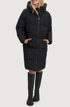 Noize Ramona Hooded Parka In Black