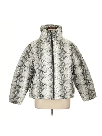 Pre-owned Noize Snow Jacket In Silver