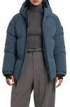 Noize Stacy Water Resistant Hooded Puffer Jacket In Blue