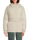 Noize Women's Bonita Puffer Jacket In Gray