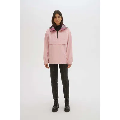 Noize Women's Naomi Rain Jacket - Large - Blush In Gold