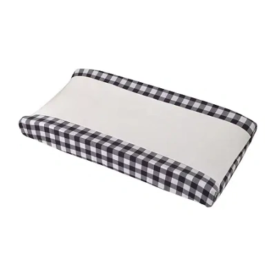 Nojo Buffalo Plaid Changing Pad Cover In Blue