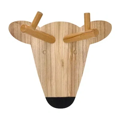 Nojo Deer Wall Sculpture In White