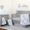 Nojo Elephant 8-pc. Crib Bedding Set In Blue
