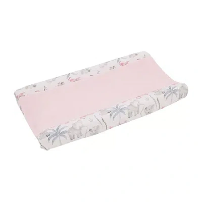 Nojo Elephant Princess Changing Pad Cover In Pink