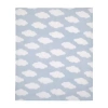 Nojo Fleece Cloud Baby Blanket In Blue