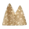 Nojo Light Up Mountains Wood Wall Art In White