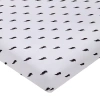 Nojo Lightning Bolt Mini Crib Sheet In White