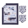 Nojo Mini Airplane 3-pc. Crib Bedding Set In Blue