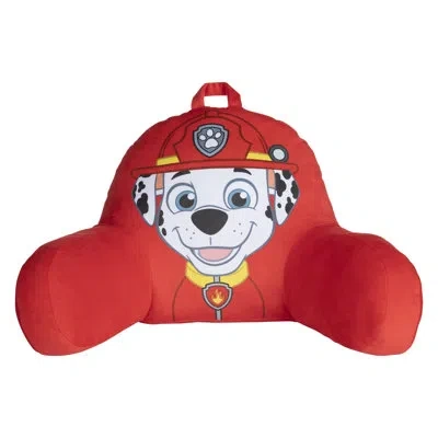 Nojo Paw Patrol Marshall Toddler Backrest Lounge Pillow In Red