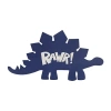 Nojo Rawr Dinosaur Wall Sculpture In Blue