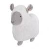 Nojo Sherpa Lamb Throw Pillow In White