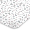 Nojo Super Soft Sloth Crib Sheet In Pink